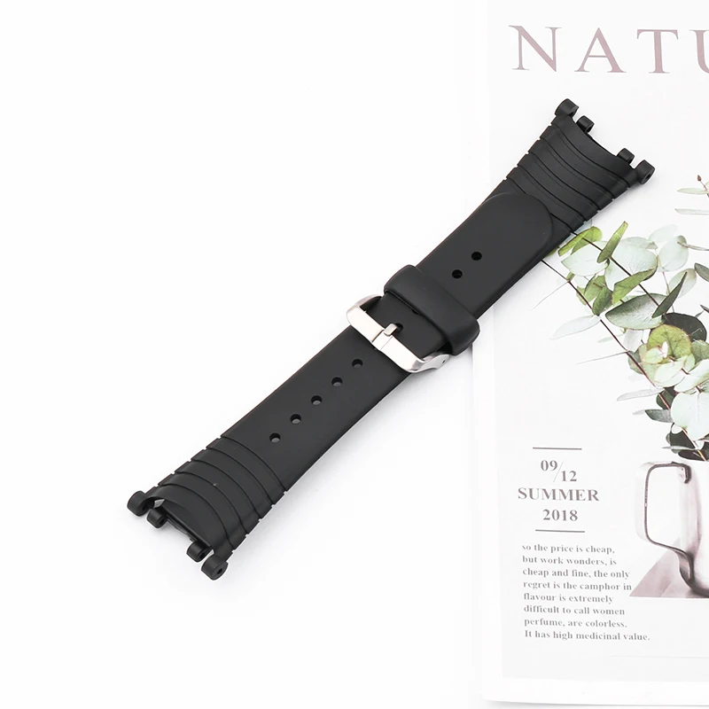 Rubber strap for SUUNTO Songtuo VECTOR men's and women's outdoor sports strap Dedicated interface  watch accessories