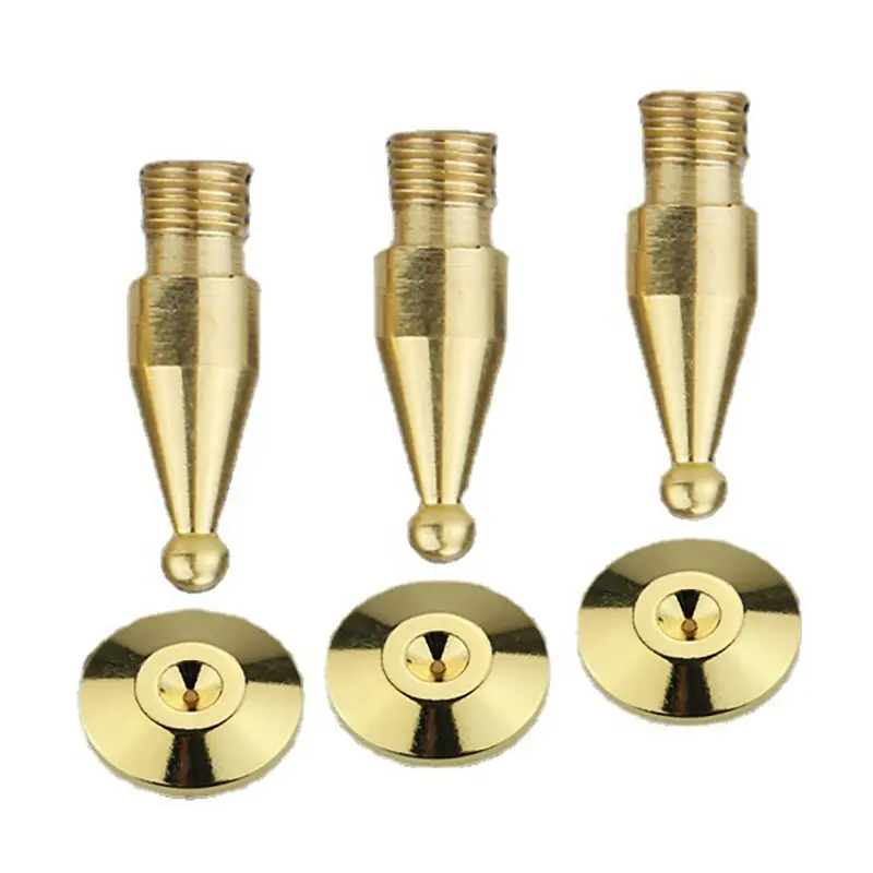 

1Set Speaker Spikes For Hi-Fi Feet Speaker Stands Copper Thread Feet Speaker Feet Shock Absorption Copper Feet