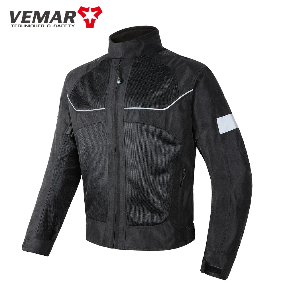 Мотоциклетная куртка Vemar Водонепроницаемая дышащая сетчатая байкерская для езды