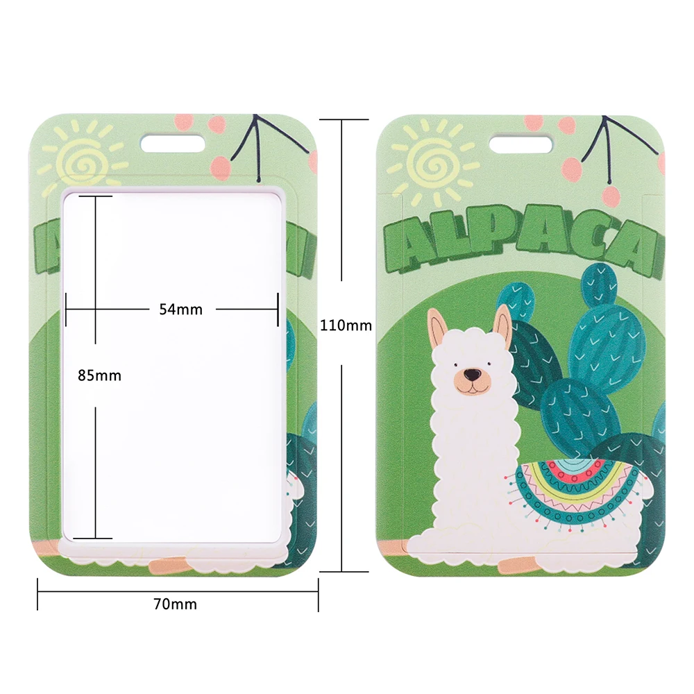 LB1845 Альпака милый животный шейный ремешок шнурок для ID карты брелок USB Ремешки