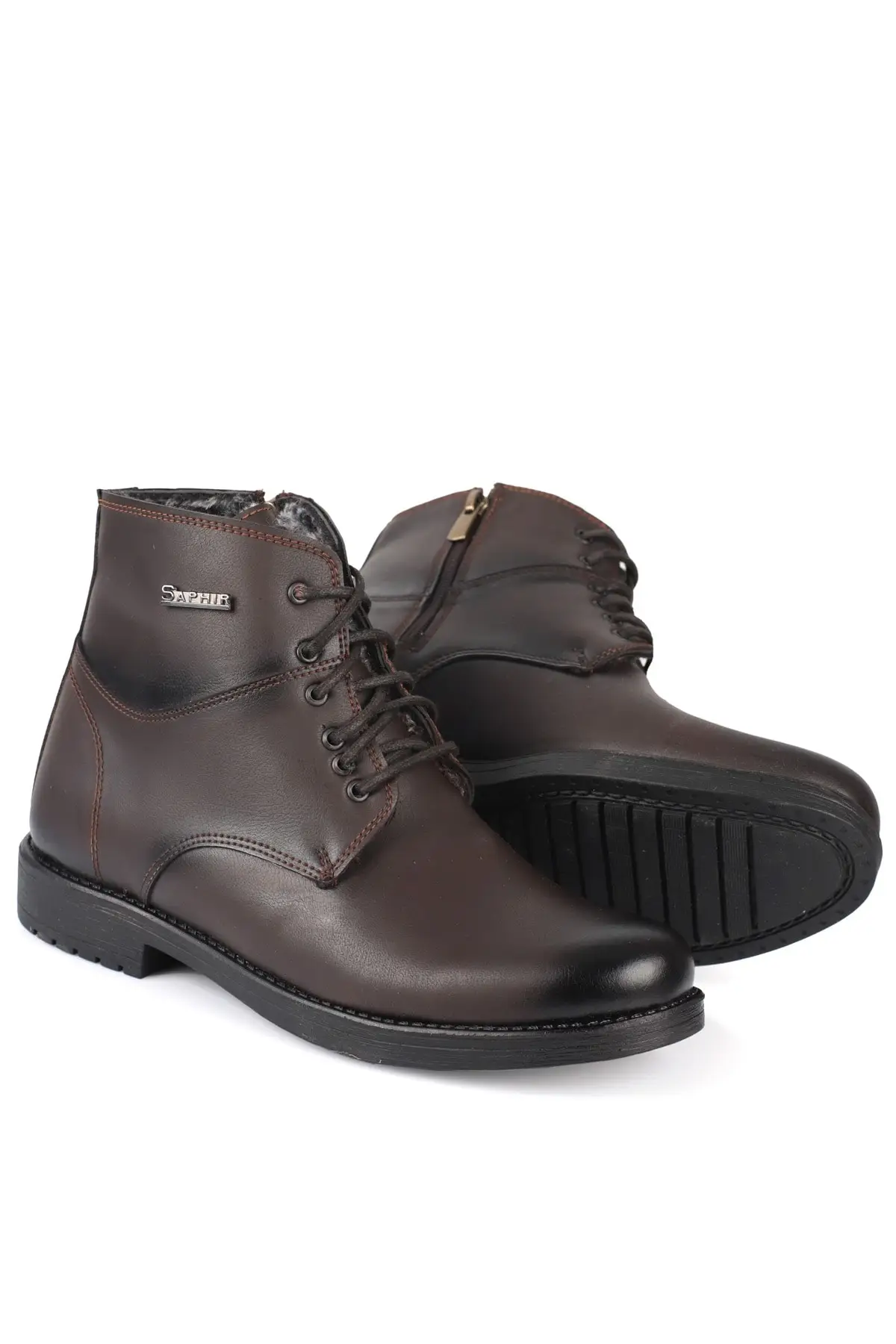 

Brown dxtrswmnc Warm Safety Outdoor Casual Shoes Activities Hiking Boots Male Man High Quality Work Boots