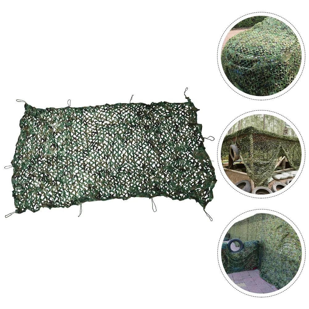 

Camouflage Net Shading Portable Sunshade Heavy Duty Camping Netting Protective Screening Tarpaulin Hunting