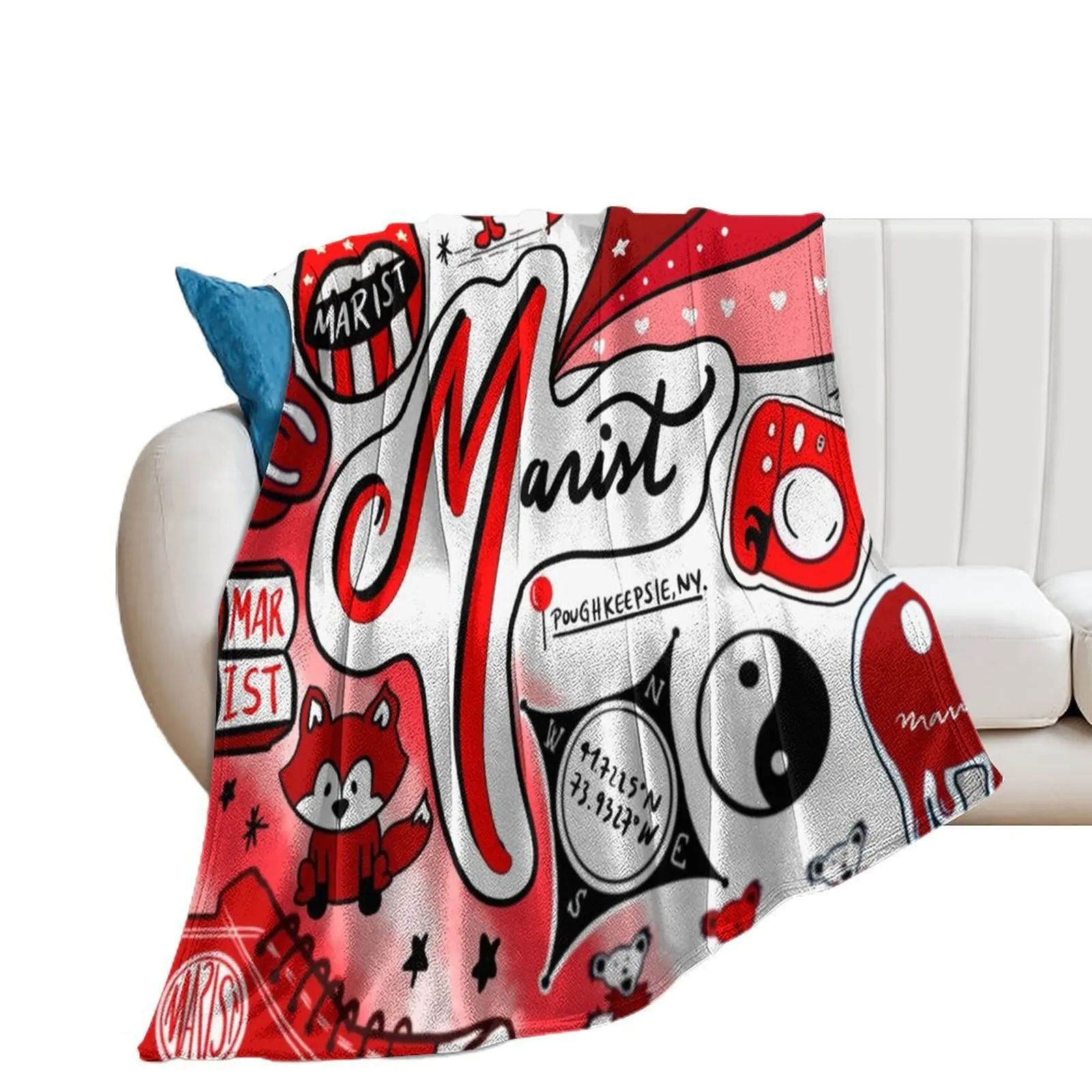 Одеяло Marist гигантский диван веселая фотография