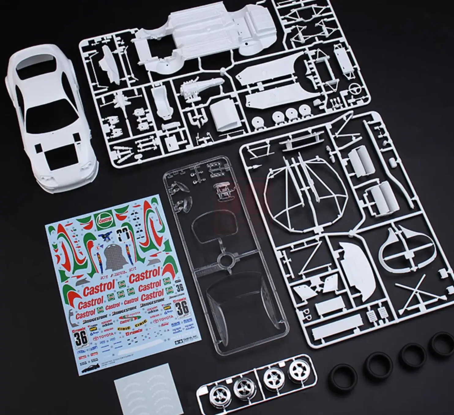 Tamiya 24163 1/24 масштабная модель автомобиля комплект Castrol