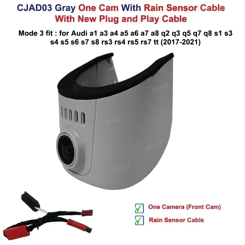 

Кабель Plug and Play для 1080P Wi-Fi Car-Dvr Dashcam для Audi q2 q3 q5 q8 a3 a4 8v 8p a5 a6 a7 a8 s3 s4 s5 s6 s7 s8 rs 2004-2025