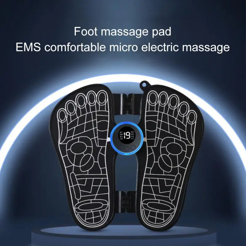 

Foot Relaxation Lcd Digital Display Improve Blood Circulation Relieve Ache Pain Ems Foot Massager Intelligent Rechargeable