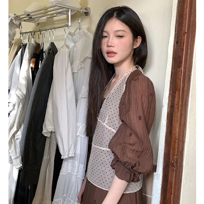 Женский прозрачный сетчатый топ на бретелях Черная майка с волнистым узором