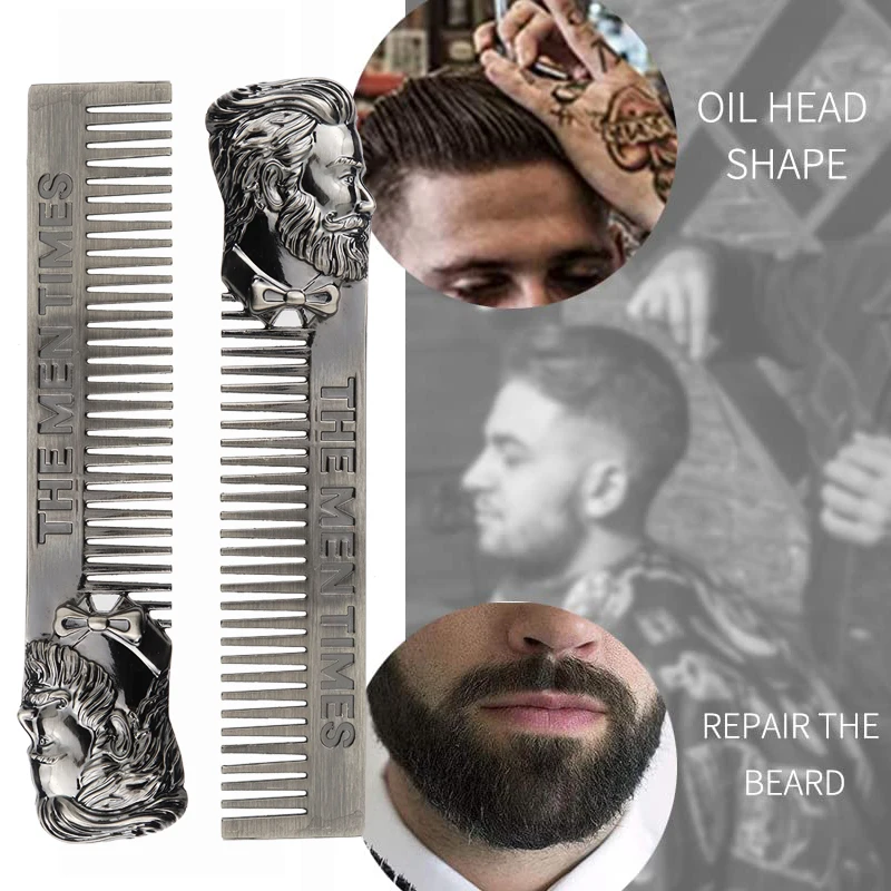 Высококачественная крутая Мужская расческа для бритья усы уход формирующая