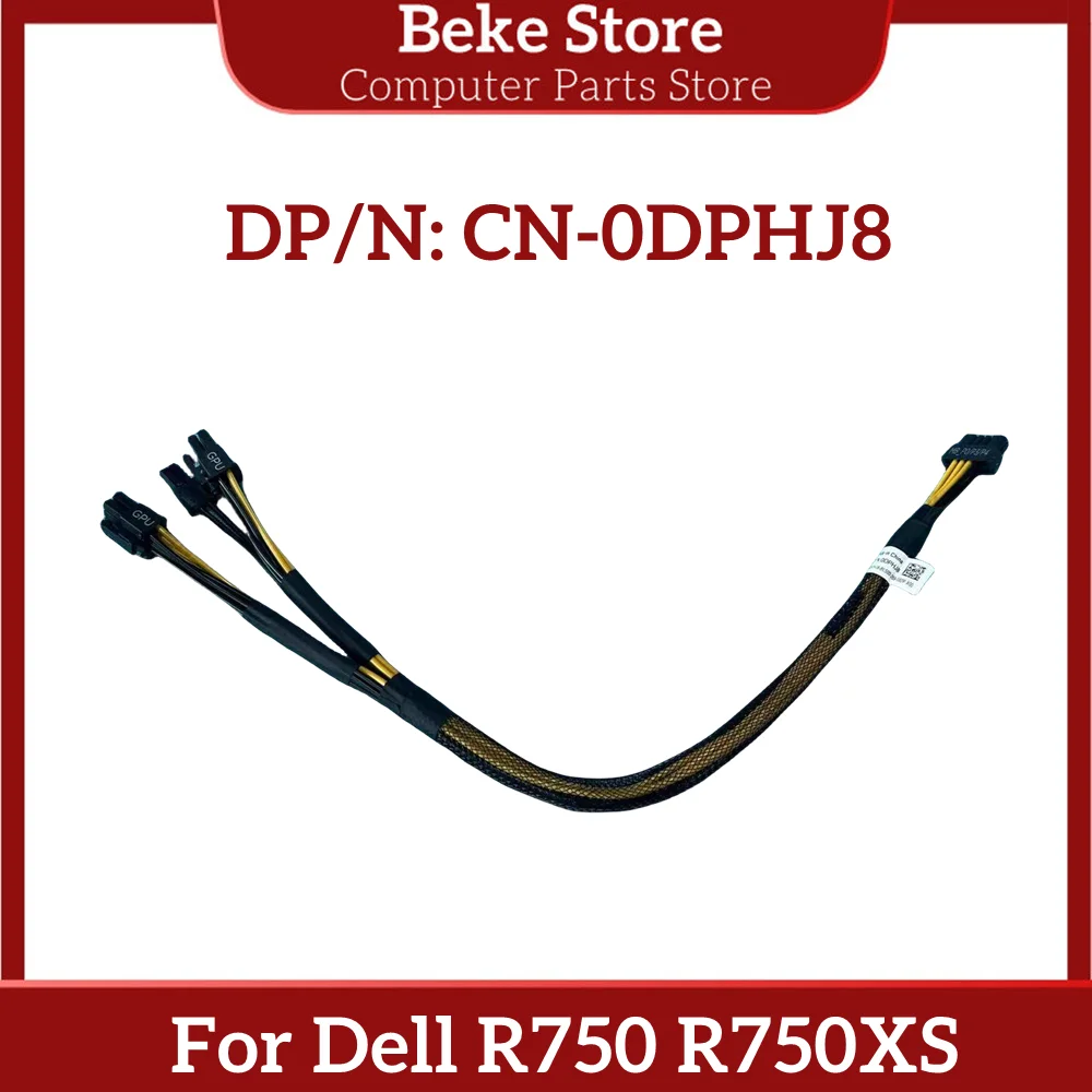 Beke Graphics Card GPU Power Cable Replacement for Dell R750 R750XS Server 0DPHJ8 T34N0 0T34N0 8P Fast Ship