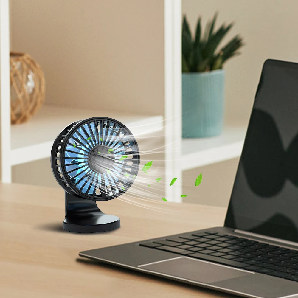 Автомобильный Вентилятор охлаждения 5 В двухслойные лопасти вентилятора двойной