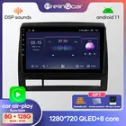 Автомагнитола Prelingcar, 2 Din, Android 10,0, без DVD, мультимедийный видеоплеер, GPS-навигатор для TOYOTA TACOMAHILUX 2005-2013