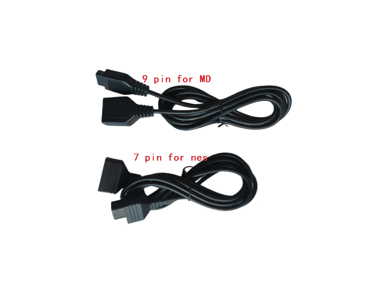 10 Pcs 1.8M Extension Cable for NES Lead for NINTENDO for sega MD2 GENESIS Game Console Gaming Accessories