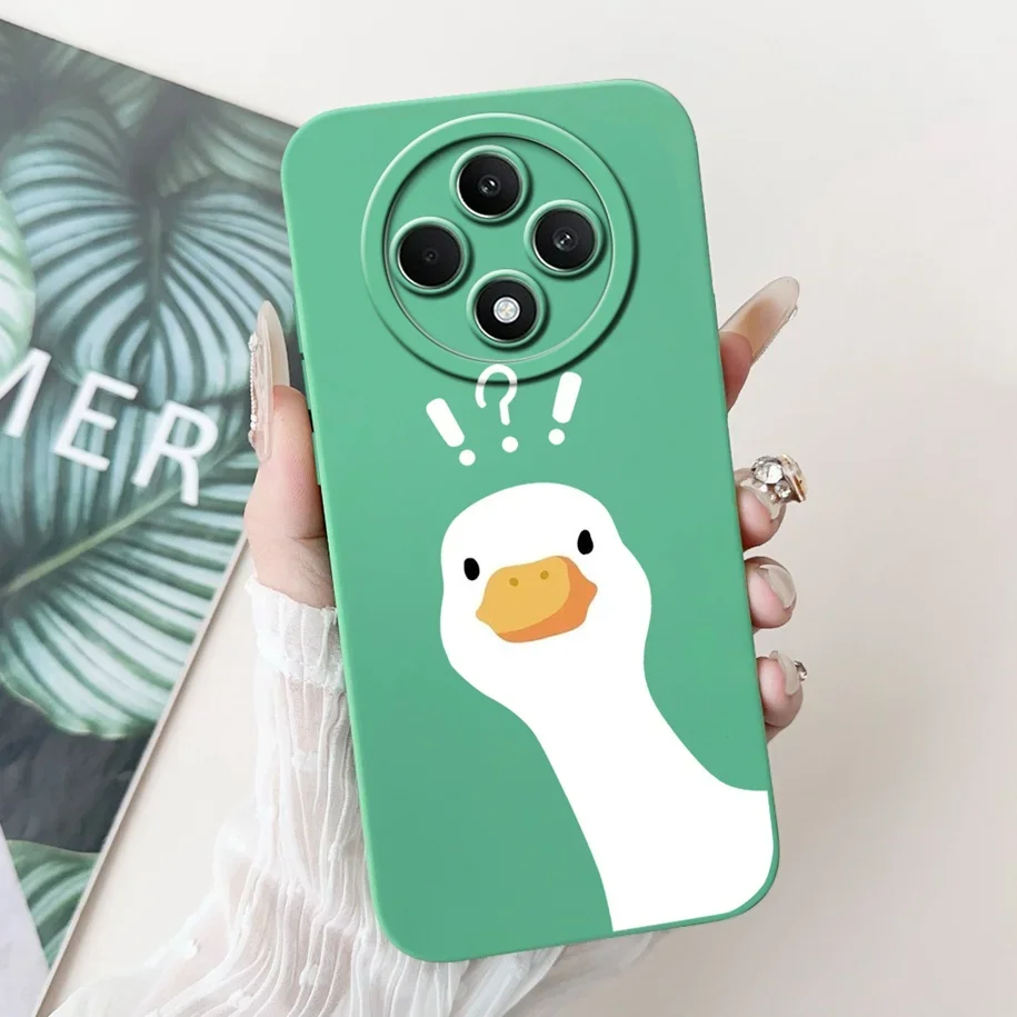 Чехол для OPPO Reno12 F 5G CPH2637 популярный Мягкий противоударный бампер из жидкого