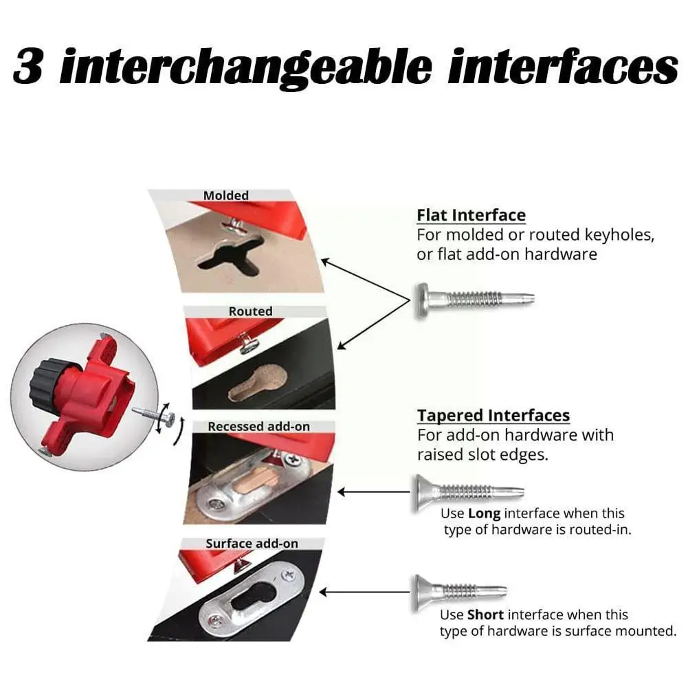 

Keyhole Marker Tool Keyhole Slot Fastener Locations Walls, Locations Keyhole On Mark Accessories Slot Fastener Cabinets DIY W9T9