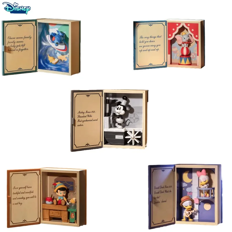 

Disney Genuine New Product Mickey Stitch Dumbo Handmade Ornament Model Hobbies Collecting Gifts