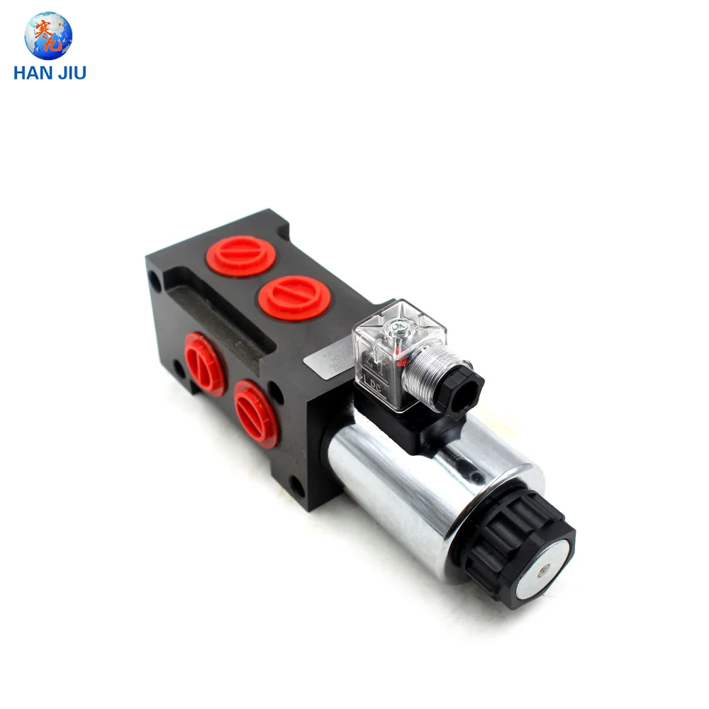 pack hydraulic switch SVV 90 HSV9 BSP G3/4 80liters 6 ports electro hydraulic valve