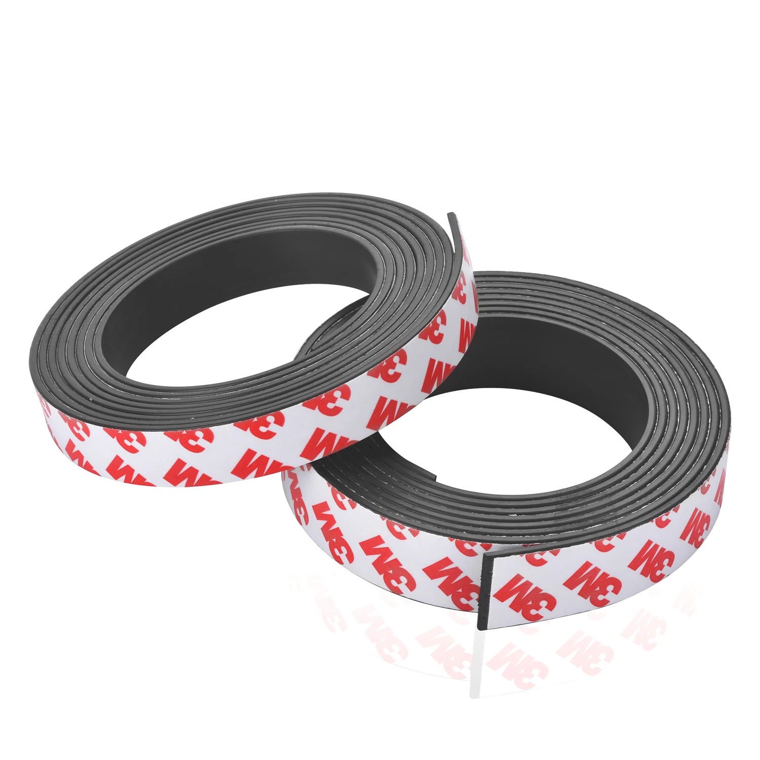 1 м/лот 10*1 10*2 20*1 30*1 мм самоклеящаяся Гибкая магнитная полоса резиновая лента