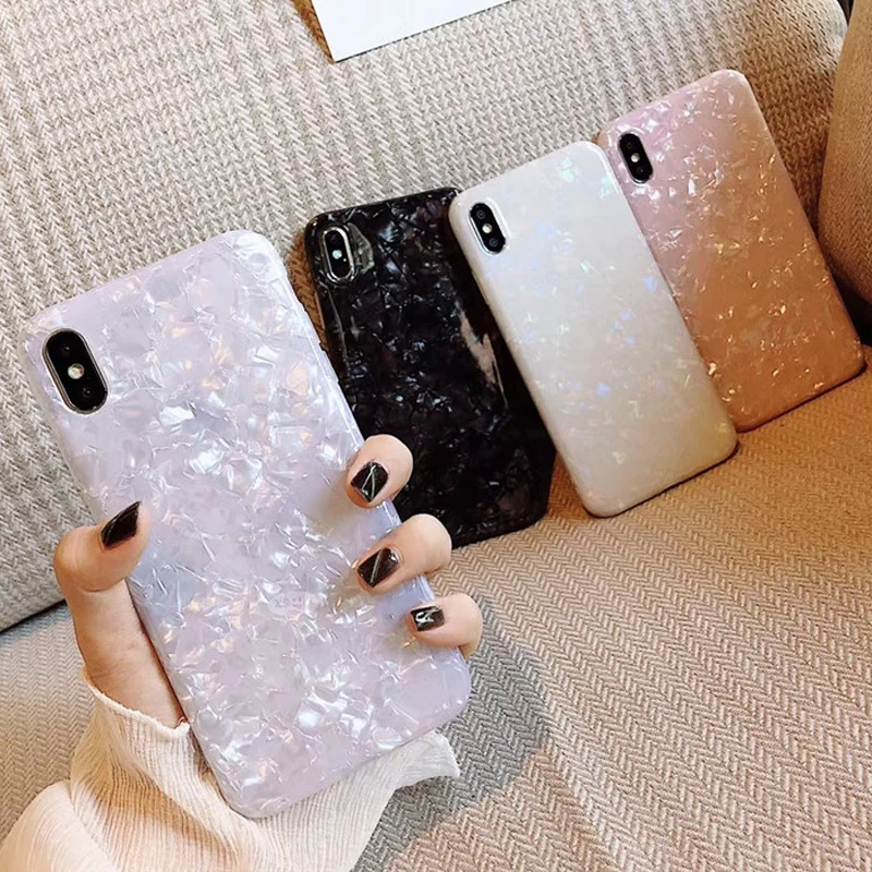 

Marble Glitter Silicone Phone Case For iphone 13 12 Mini 11 Pro XS Max X XR SE 2020 7 8 6S 6 Plus Soft TPU Protective Back Cover