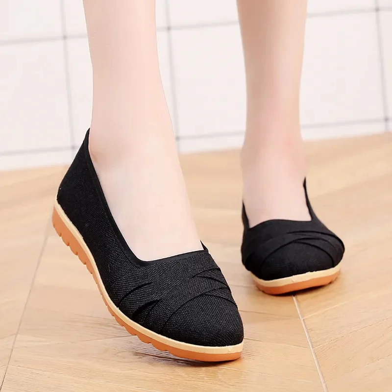 

Модные милые светильник кие Нескользящие удобные слипоны на плоской подошве Лоферы для женщин женская обувь G574