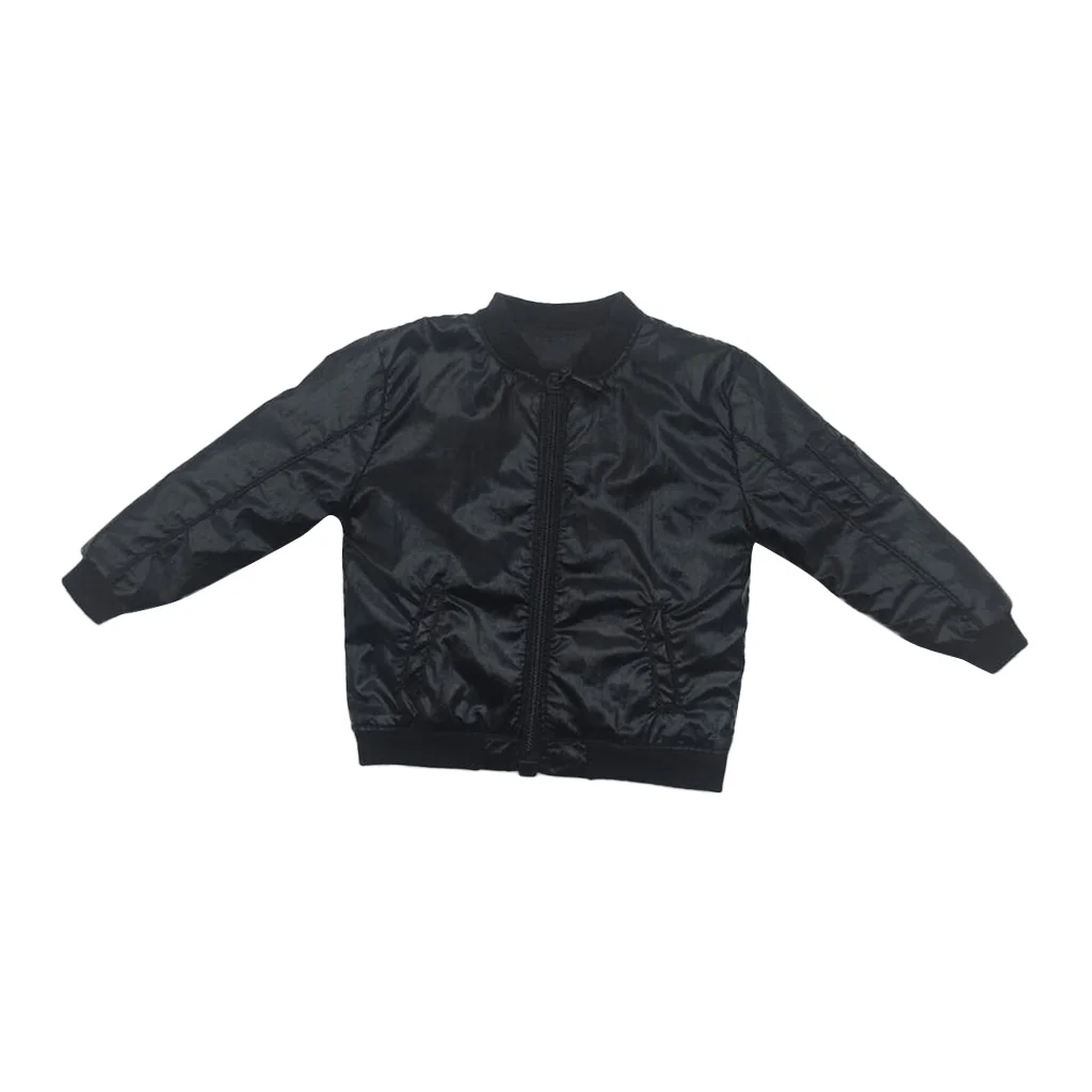

1 / 6 Scale Men Jacket Black Coat Clothing for 12 '' Action
