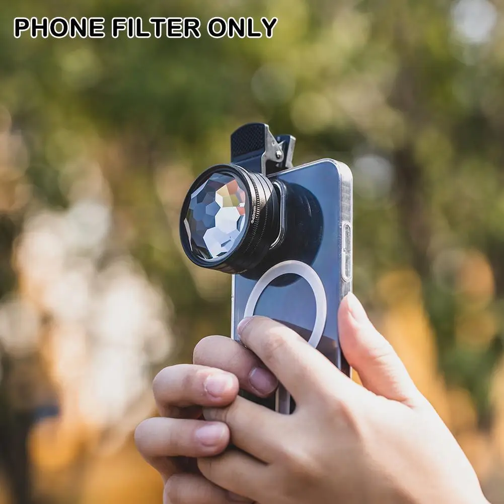 

Universal Kaleidoscope Prism 49mm Special Effects Filter Accessories Uv Photography Lens Camera Cpl S9l9