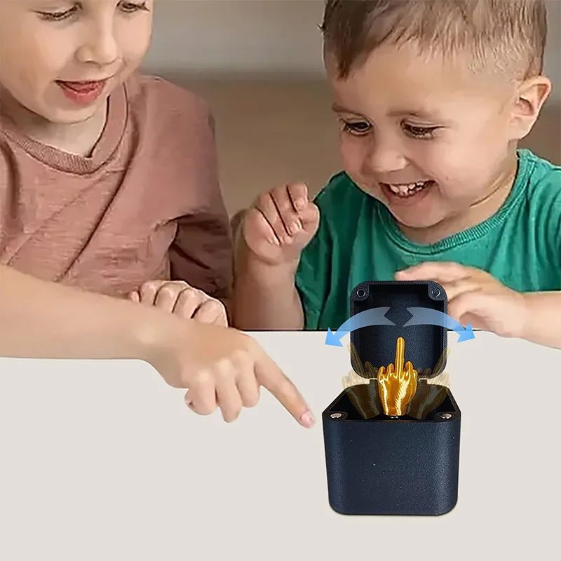 Подарки для среднего пальца новый офисный подарок розыгрыша с коробкой