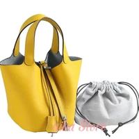 2022 designer luxury genuine leather cowhide shoulder daily totes bag lady elegant handbag handbags for women bucket bag classic