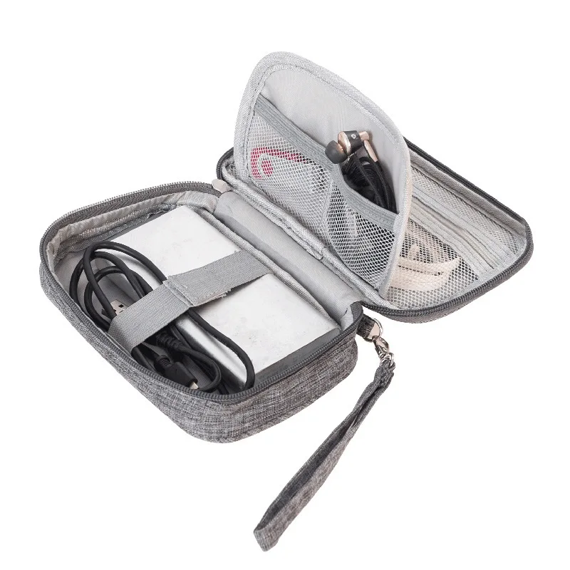Портативная сумка для хранения кабелей цифровых устройств USB-устройств зарядное