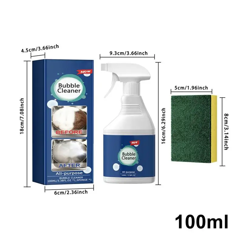 Кухонный волшебный обезжириватель спрей для удаления ржавчины