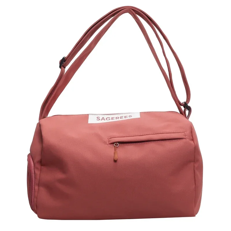 Прекрасные однотонные нейлоновые сумки через плечо Pinkycolor высококачественные