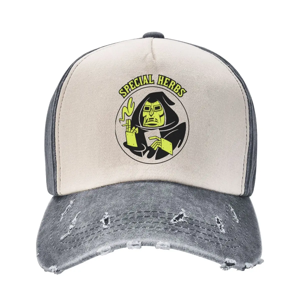 

MF DOOM Madvillain Stuff Unisex Style Trucker Hat Distressed Washed Caps Hat Classic Outdoor All Seasons Travel Gift Sun Cap