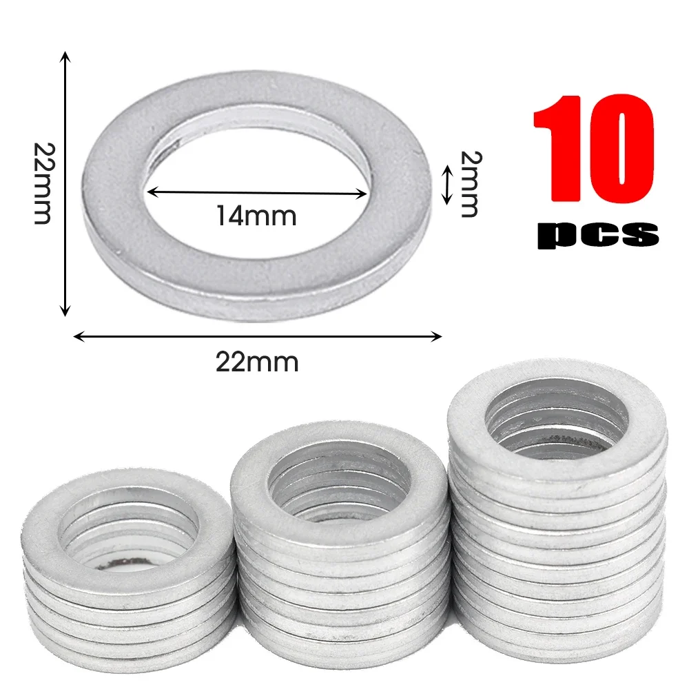 

Алюминиевые шайбы для слива масла 12 мм для Honda Odyssey Accord Civic Crv Acura Mdx TL 94109-12000 9410912000 94109 12000