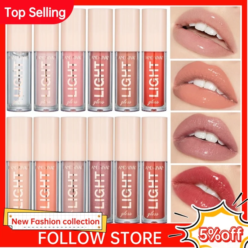

12 Colors Shiny Mirror Pearl Lip Gloss Waterproof Long Lasting Moisturizing Lipstick Shine Glitter Lip Gloss Cosmetic Makeup