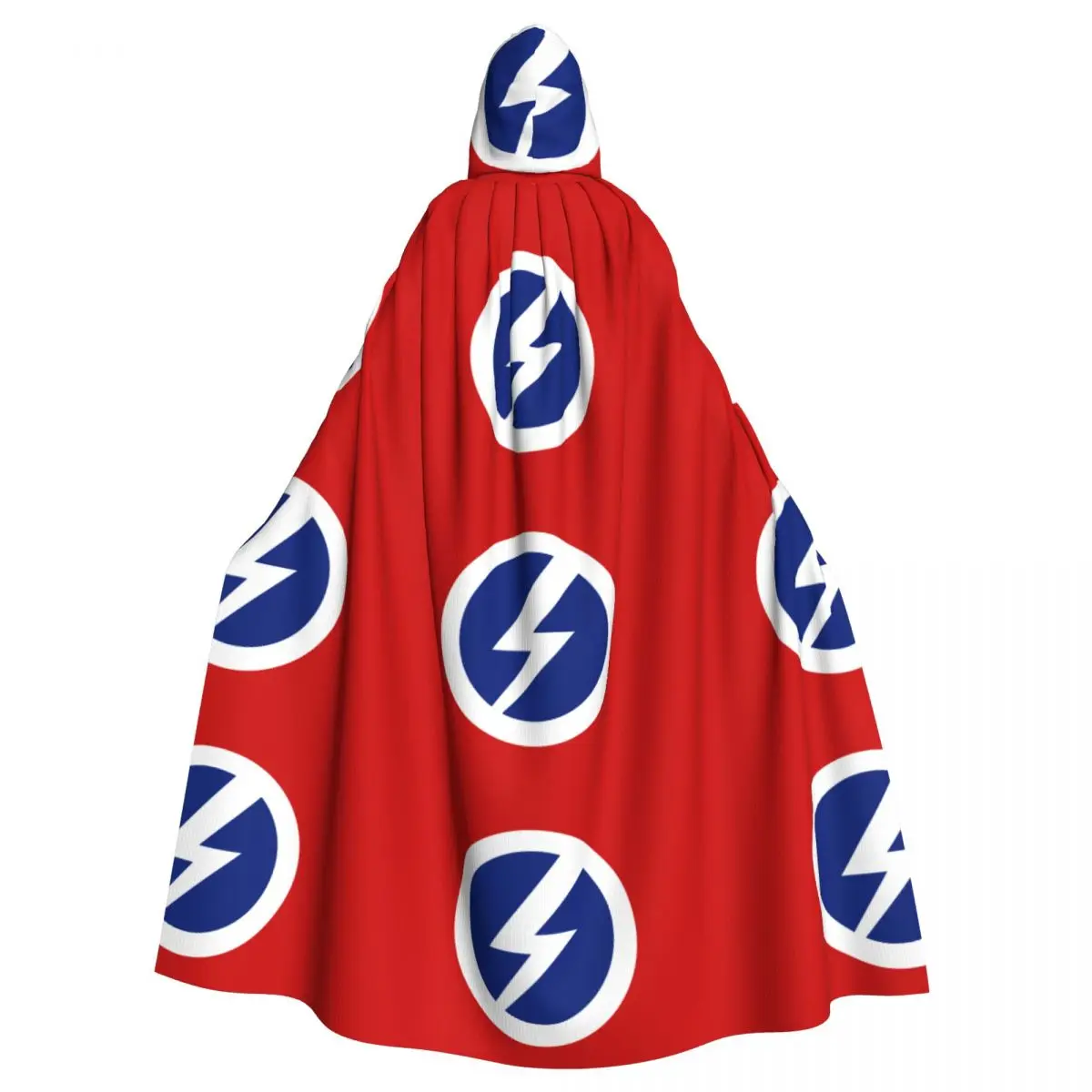 

Unisex Adult British Union Flag Cloak with Hood Long Witch Costume Cosplay