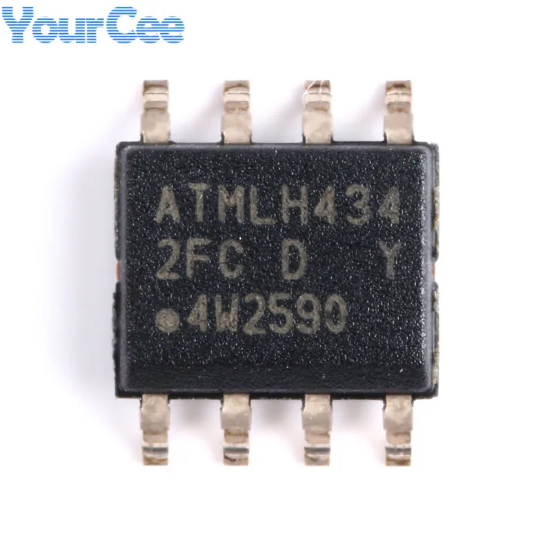 Интегральная схема EEPROM 512KB I2C IC, AT24 AT24C512 AT24C512C, 5 шт.