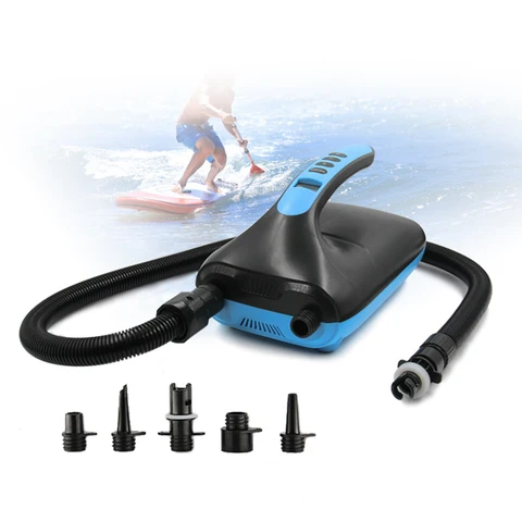 Насос для SUP Board 20PSI с автоматическим отключением, надувной насос для SUP-лодки, ЖК-дисплей, портативный воздушный компрессор для матраса на воздушной лодке