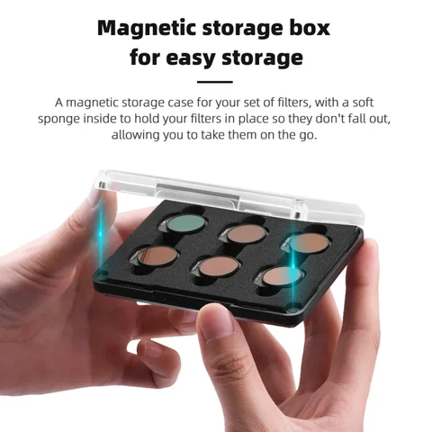 Набор фильтров для DJI Mini 3 UV CPL ND светильник сокращение NDPL фильтры для объектива Рамка из алюминиевого сплава для DJI Mini 3 Pro Аксессуары для дрона