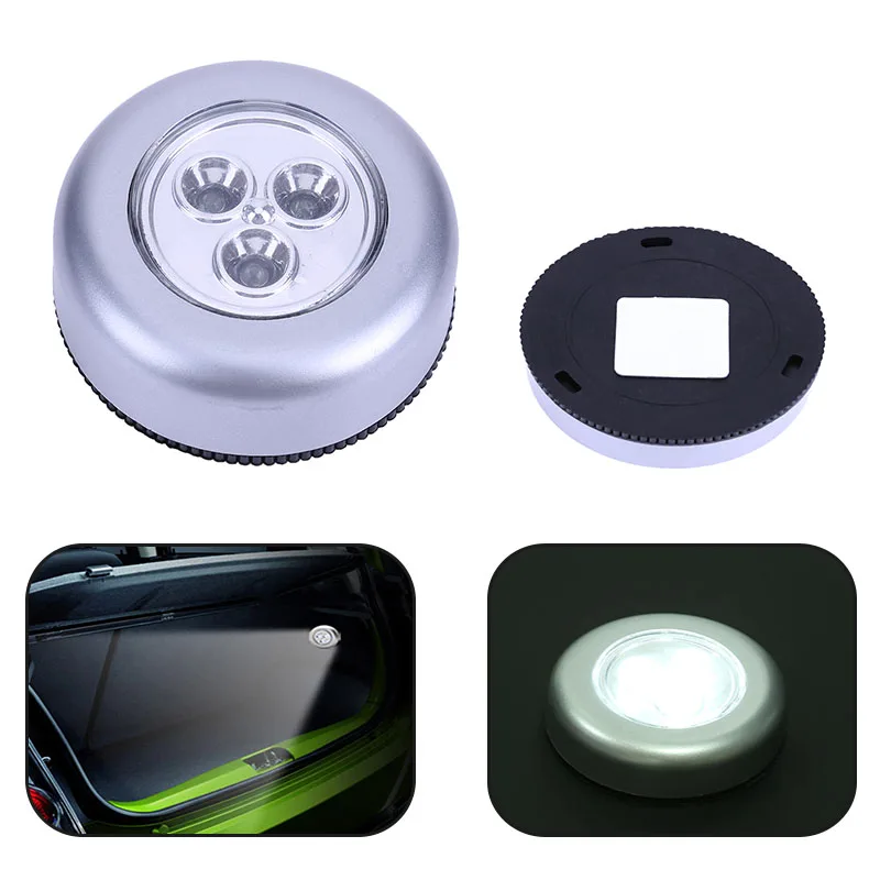 

Купольный светильник для салона автомобиля, лампа для чтения с сенсорным управлением пальцами, светодиодсветильник лампа для притяжения, с...