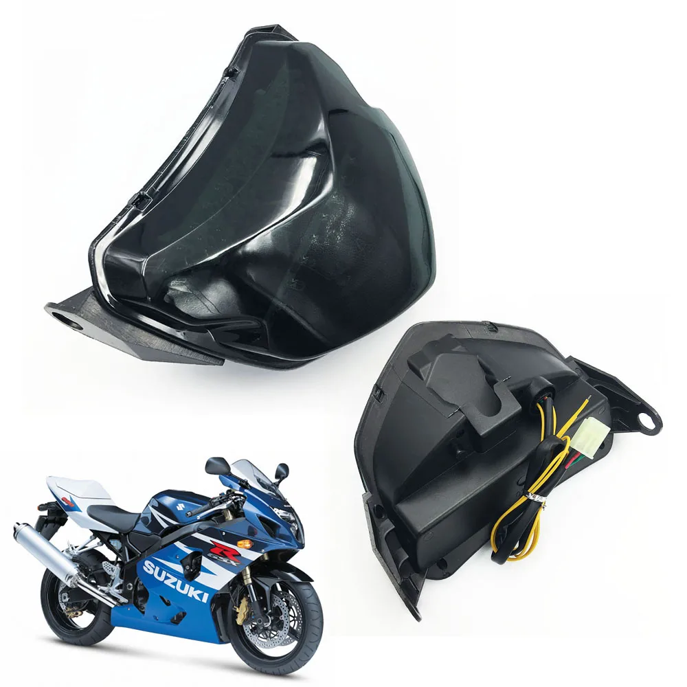 Фото Для Suzuki 2004-2005 GSXR600 GSXR750 мотоциклетный светодиодный стоп-сигнал поворота задний фонарь GSXR 600 GSX-R 750 встроенный задний фонарь K4 K5 №1