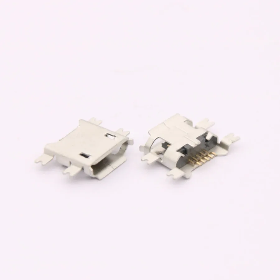100X OEM Micro USB разъем для зарядки для ZTE 760 V880 N880S U880 Huawei 8650 Blackberry 8900