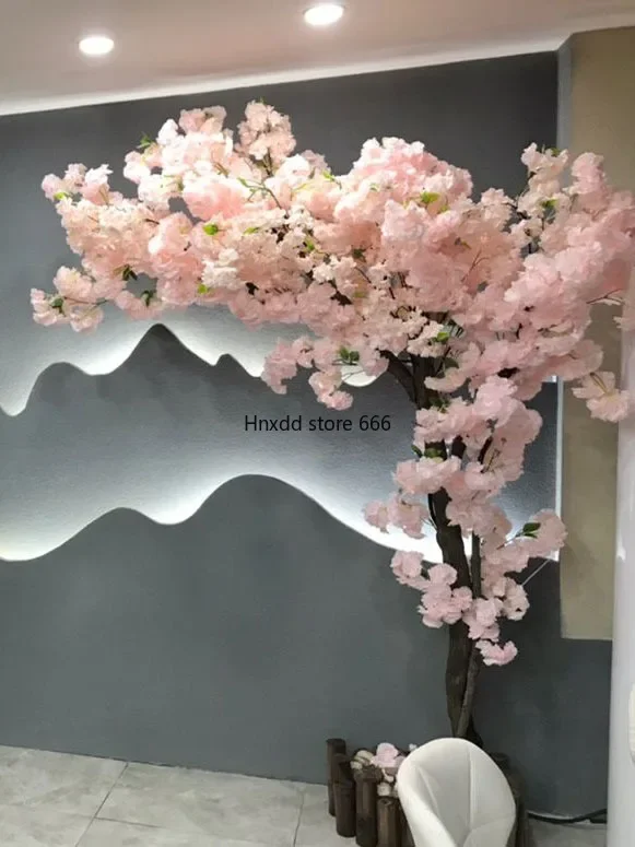 Большое искусственное Цветущее Вишневое дерево желающее цветущего персика