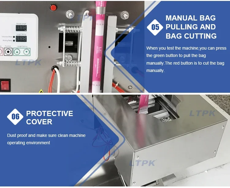 LTPK LT-BP200B Автоматическая вертикальная маленькая упаковочная машина для
