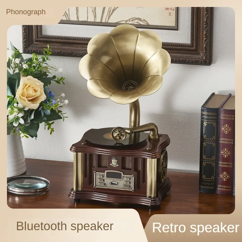 

Retro Mini Vintage Bluetooth Speaker with Crystal Clear Sound