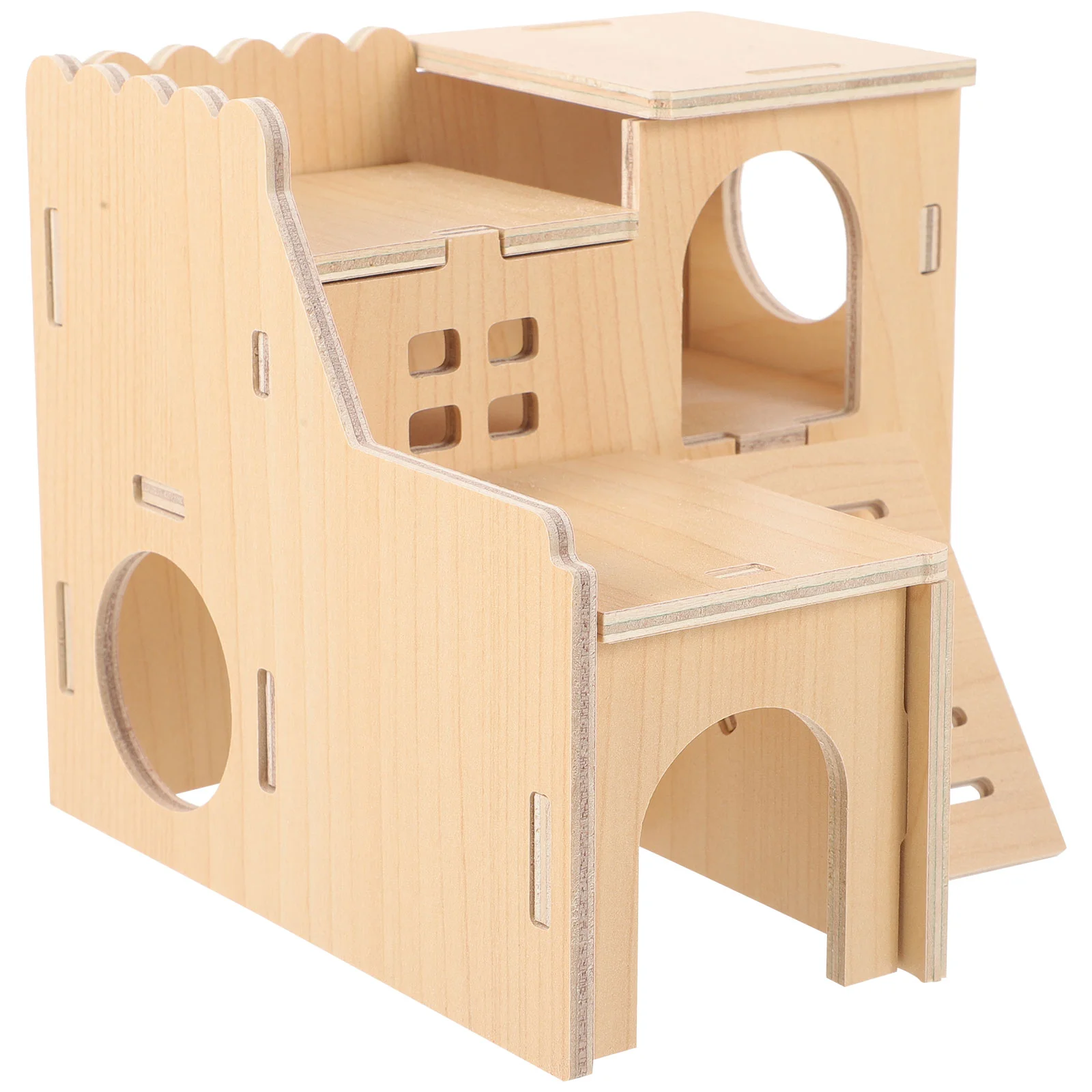 

Rat Guinea Pigs Hamster Hideout Hamster Platform Tiny House Rat House Hamster Hut for Decor Rat Cage Small Animals
