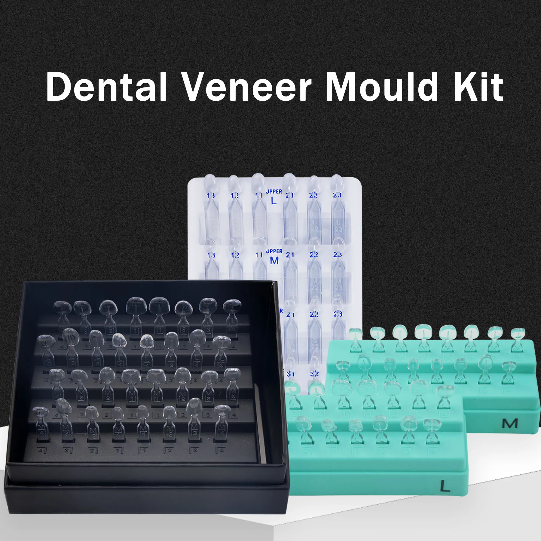 32 шт./компл. набор форм для стоматологического шпона форма композитной смолы