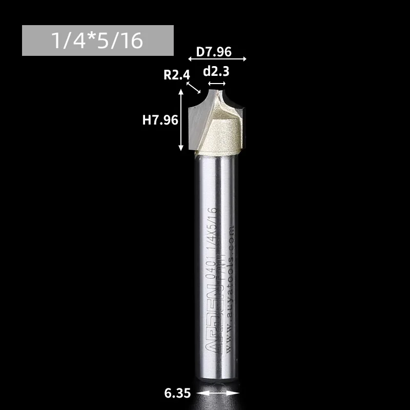 

Фреза для резьбы по дереву JIA LING PRECISION 1/4 дюйма