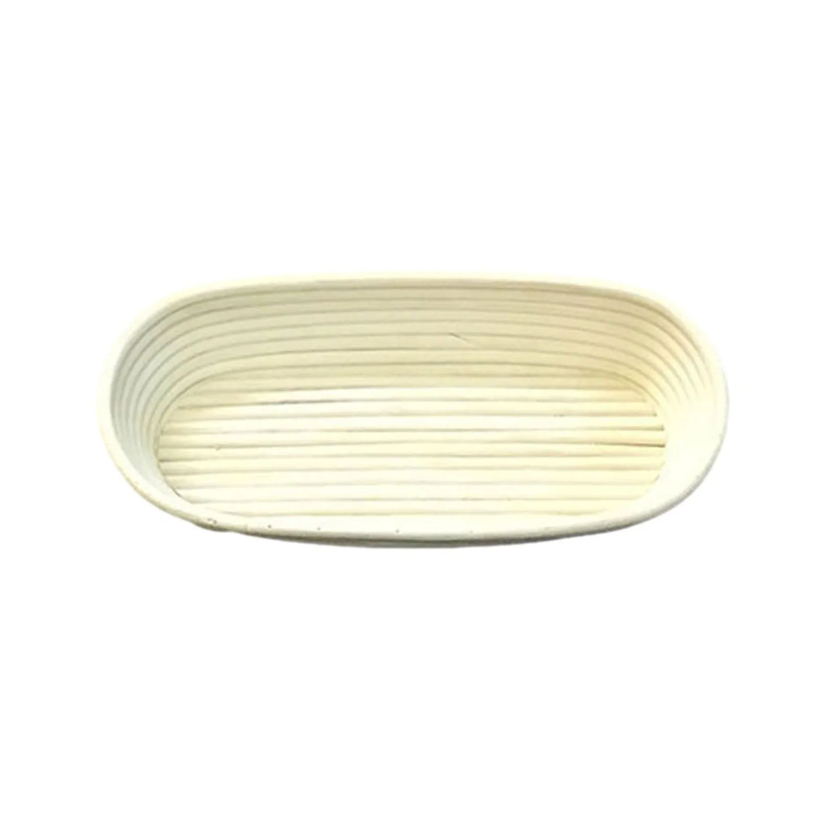 

Oval Natural Rattan Fermentation Basket With Cover Bread Dough Wicker Rattan Mass Proofing Proving Baskets Baking Tools