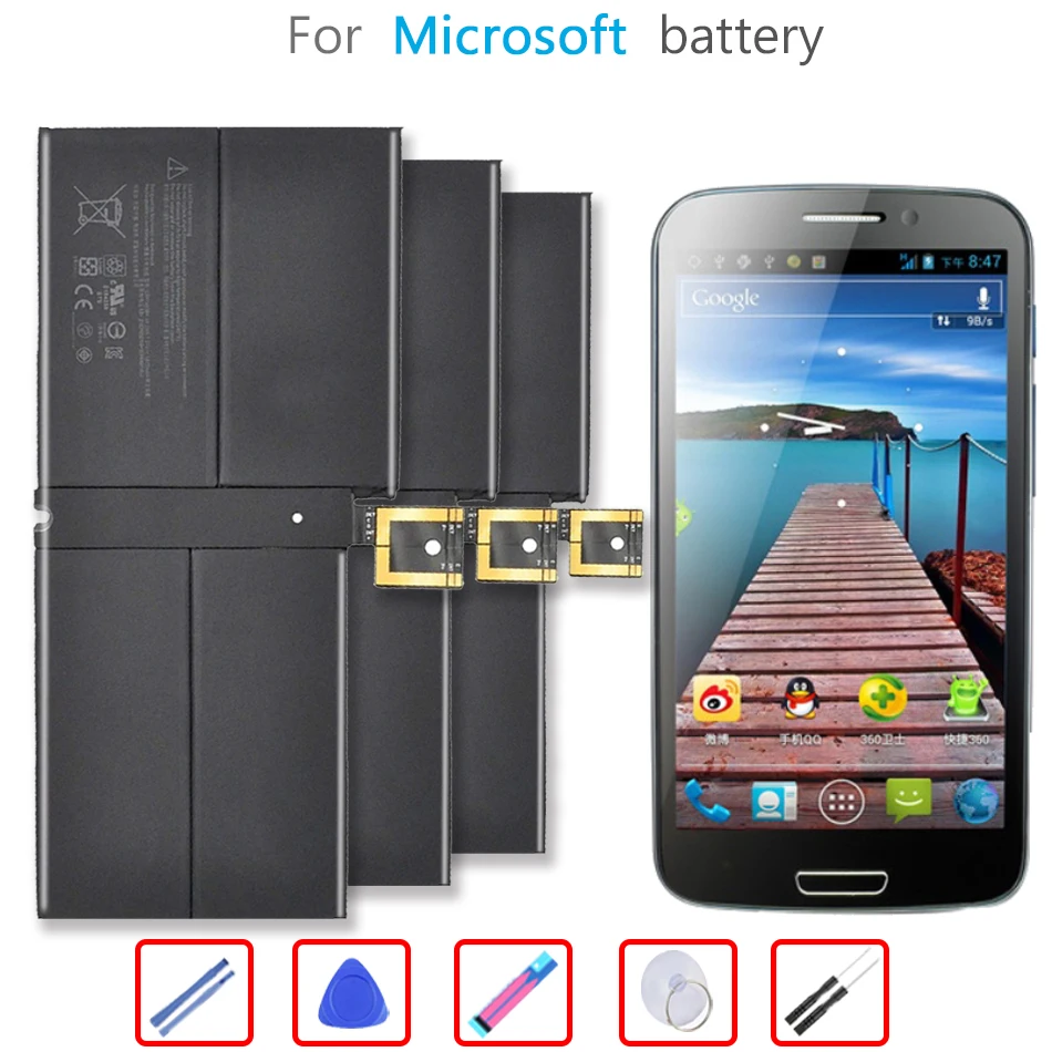 

Battery Pro 5 5940mAh For Microsoft Surface Pro5 1796 7.57V Series Tablet Batteria + Tracking Number