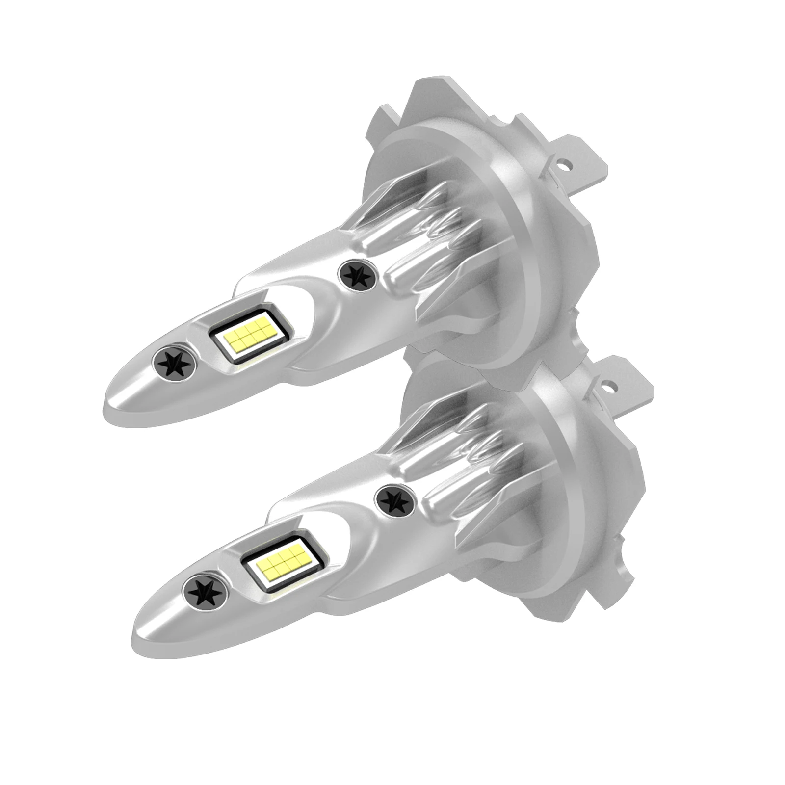 9000LM H7 Led Turbo 6000K 12V Лампа для фар Двойная медная трубка 90 Вт CSP автомобильных