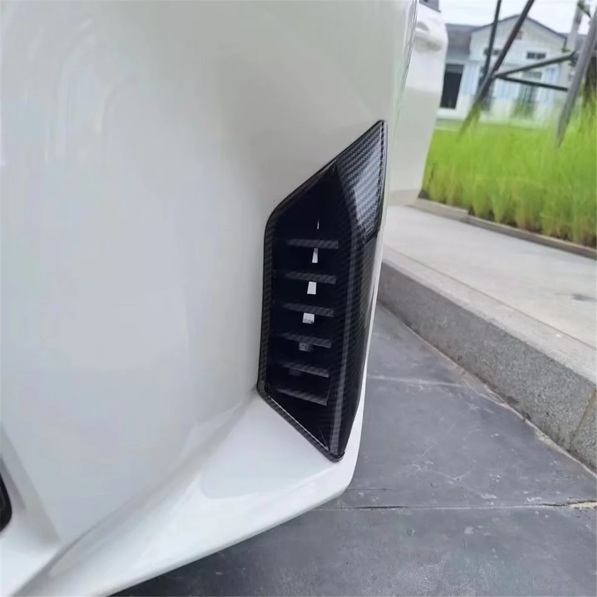 Для Toyota Yaris Ativ/Vios 2023 2024 передняя зеркальная обшивка автомобиля аксессуары для